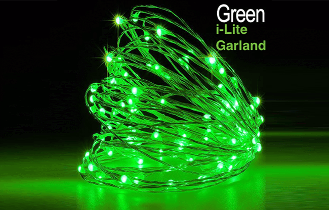 i-Lite Garland GREEN by Victor Voitko (Gimmick and Online Instructions) - Trick