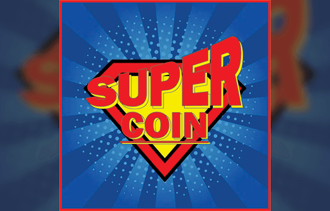 SUPER COIN (Gimmicks and Online Instructions) by Mago Flash -Trick
