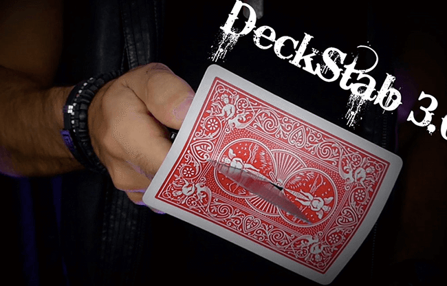 DECK STAB 3 BLUE by Adrian Vega - Trick