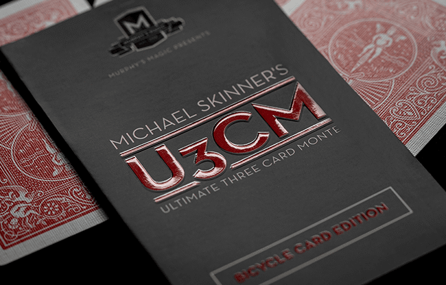 Michael Skinner's Ultimate 3 Card Monte (Red) by Murphy's Magic Supplies Inc.  - Trick