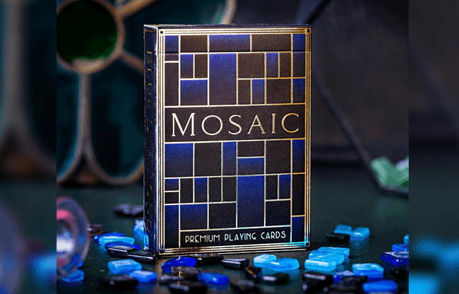 Mosaic BLUE DIAMOND Playing Cards