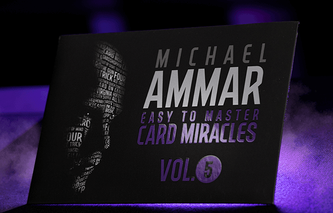 Easy to Master Card Miracles (Gimmicks and Online Instruction) Volume 5 by Michael Ammar - Trick