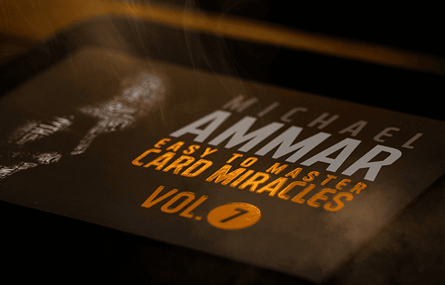 Easy to Master Card Miracles (Gimmicks and Online Instruction) Volume 7 by Michael Ammar - Trick