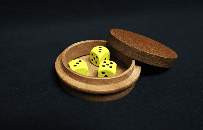 Deluxe Diabolical Die Box (Merlins Premier Range) by Merlins Magic - Trick