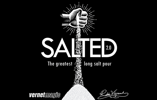 Salted 2.0 (Gimmicks and Online Instructions) by Ruben Vilagrand and Vernet - Trick