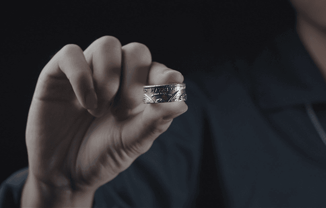 Morgan Coin Ring (Large) by Alchemist Metal Company- Trick