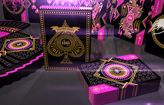 Pink Ruby Lordz Playing Cards (Standard) by De'vo vom Schattenreich and Handlordz