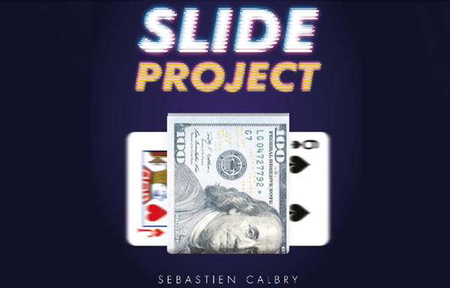 Slide Project (Gimmicks and Online Instructions) by Sebastien Calbry & Magic Dream - Trick