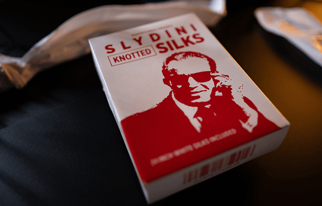 Slydini's Knotted Silks (White / 24 Inch)  by Slydini & Murphy's Magic - Trick