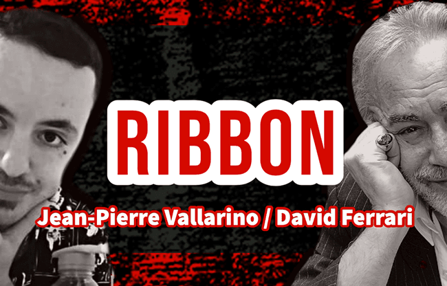RIBBON CAAN BLUE (Gimmicks and Online Instructions) by Jean-Pierre Vallarino - Trick