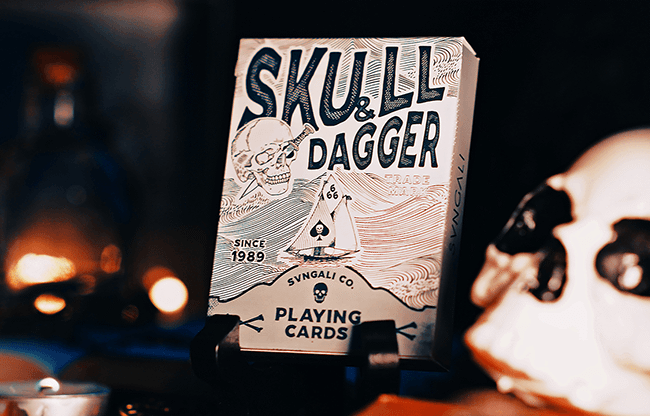 SVNGALI 06: Skull and Dagger Playing Cards