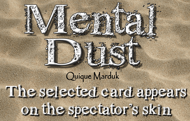 MENTAL DUST 8 of Spades by Quique Marduk - Trick