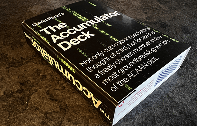 Accumulator Deck (Gimmicks and Online Instructions) by David Penn - Trick