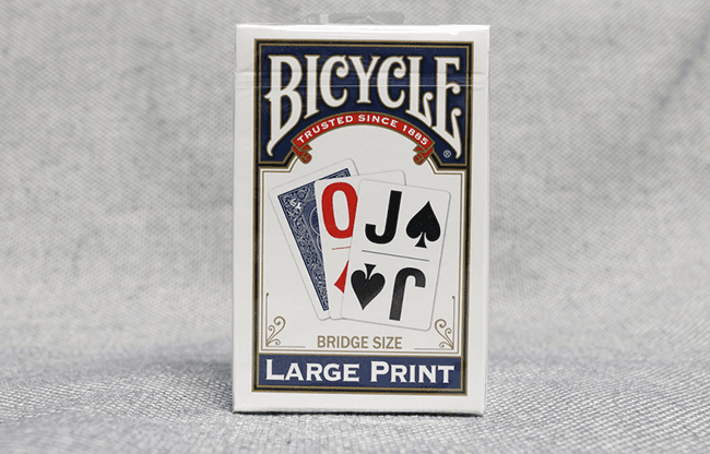 Bicycle Super Jumbo Bridge (Blue) by USPCC