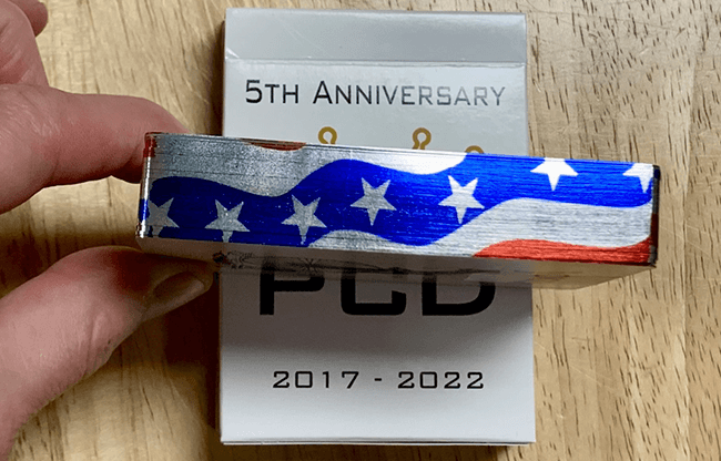 Gilded 5th Anniversary of PlayingCardDecks.com