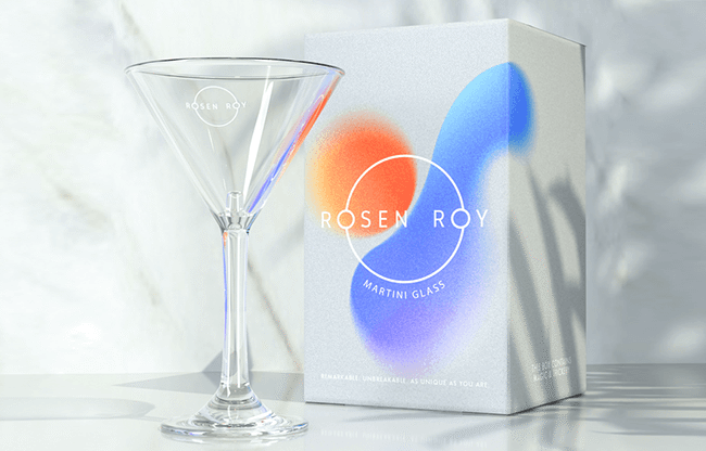Rosen Roy Martini Glass by Rosen Roy - Trick