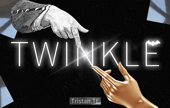 Twinkle  (Gimmicks and Online Instructions) by Tristan. TE