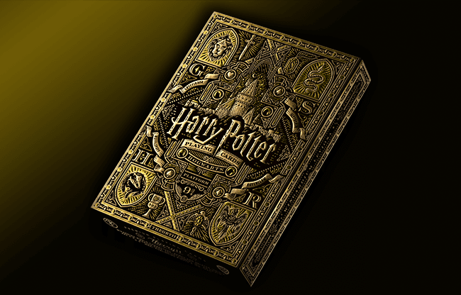 Harry Potter (Yellow-Hufflepuff) Playing Cards by theory11