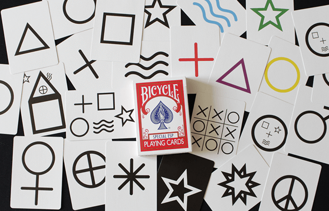 Bicycle Special ESP Red Playing Cards (plus 15 Online Effects)