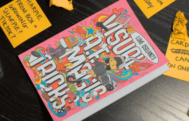 Visual A.F. Magic Tricks by Luke Oseland - Book