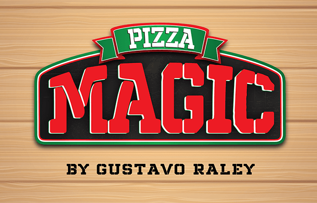PIZZA MAGIC (Gimmicks and Online Instructions) by Gustavo Raley - Trick