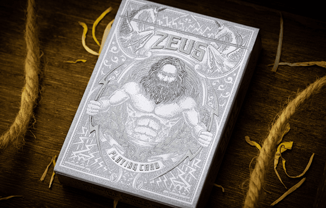 Zeus Sterling Silver Playing Cards by Chamber of Wonder