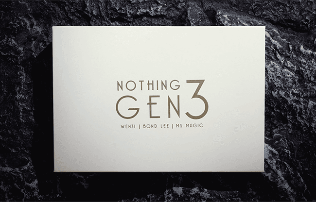 NOTHING GEN 3 SMOKE DEVICE by Bond Lee - Trick