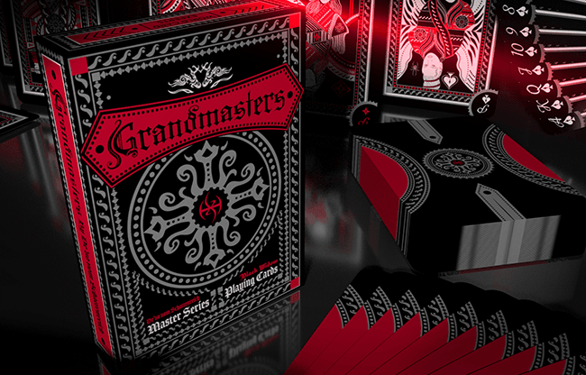 Grandmasters Black Widow Spider Edition (Standard) Playing Cards by HandLordz