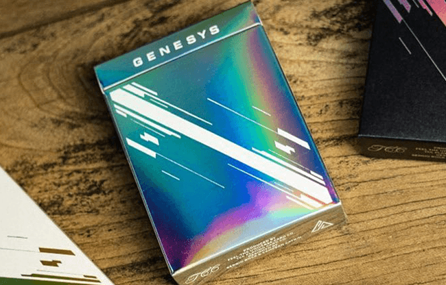Odyssey Genesys (Holographic) Edition Playing Cards by Sergio Roca