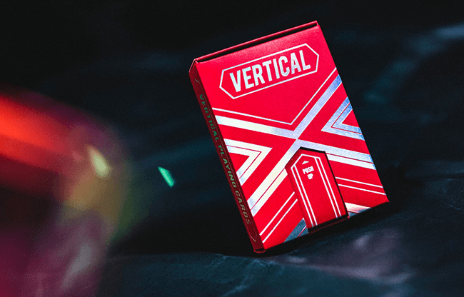 Vertical (Red) Playing Cards