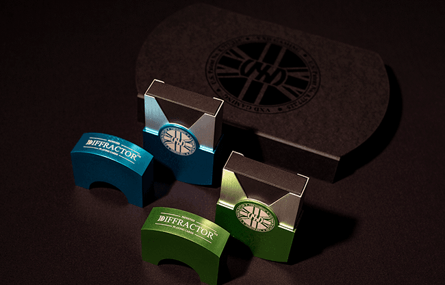 London Diffractor Double Metal Playing Card Set