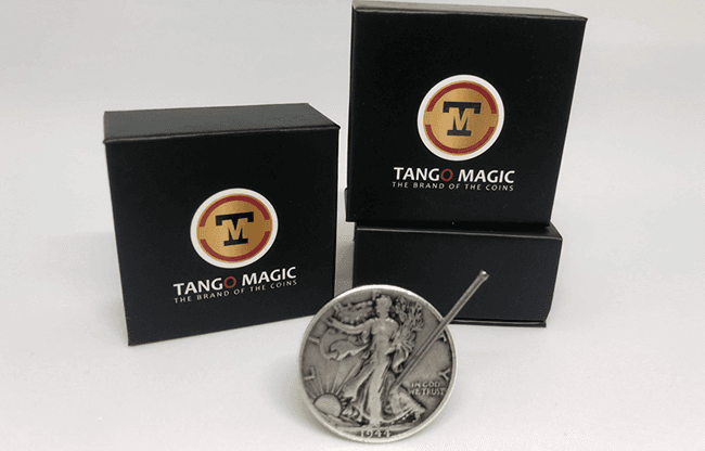 Replica Walking Liberty Magnetic Coin (Gimmicks and Online Instructions) by Tango - Trick
