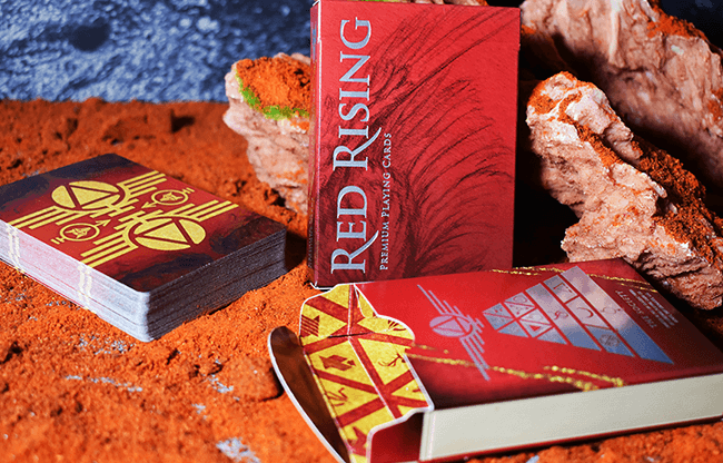 Red Rising Playing Cards by Midnight Cards