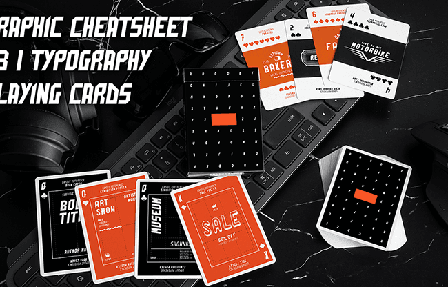 Graphic Design CheatSheet V3 Playing Cards