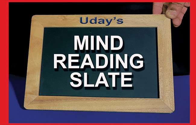 Mind reading slate by UDAY - Trick