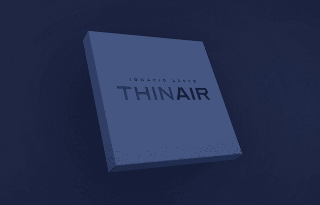 Thin Air (Gimmicks and Online Instructions) by Ignacio Lopez - Trick
