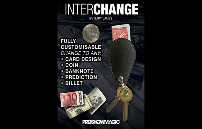 Interchange (Gimmicks and Online Instructions) by Gary James - Trick