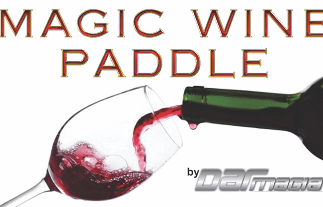 MAGIC WINE PADDLE by Dar Magia - Trick