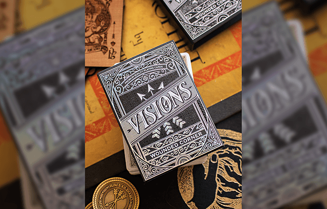 Visions (Present) Playing Cards by Wounded Corner