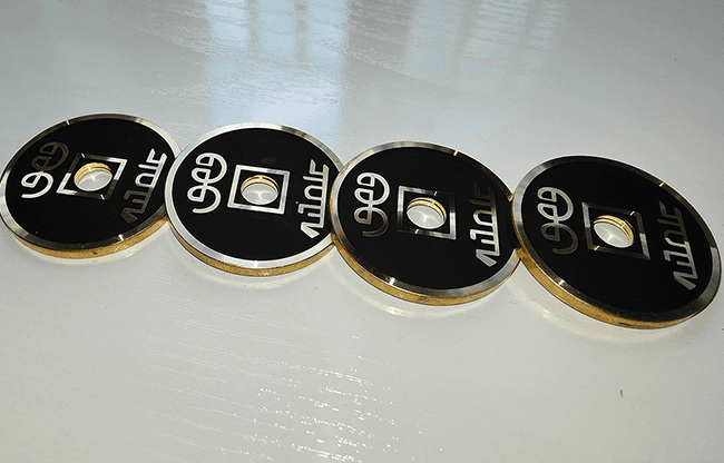CHINESE COIN BLACK by N2G - Trick