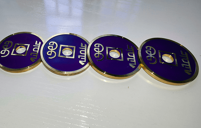 CHINESE COIN BLUE by N2G - Trick