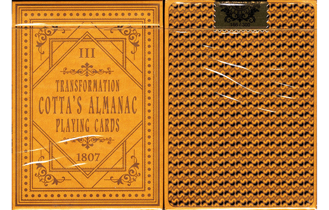 Gilded Cotta's Almanac #3 (Numbered Seal) Transformation Playing Cards