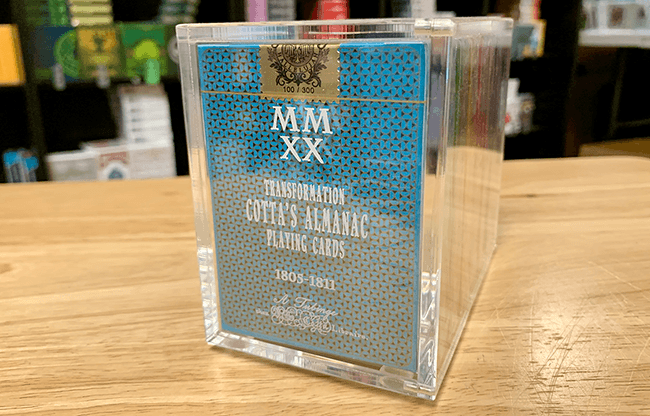 Gilded Cotta 6 Deck Set (w/ Case & Matching Tuck Seal Numbers) Playing Cards