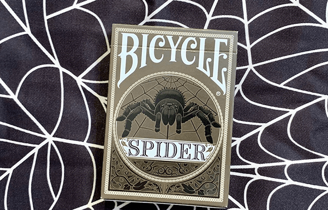 Bicycle Spider (Green) Playing Cards