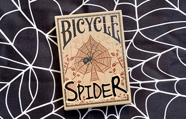 Bicycle Spider (Tan) Playing Cards