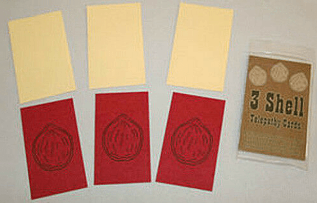 3 SHELL TELEPATHY CARDS by Chazpro Magic - Trick