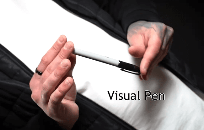 Visual Pen (Gimmicks and Online Instructions) by Axel Vergnaud - Trick
