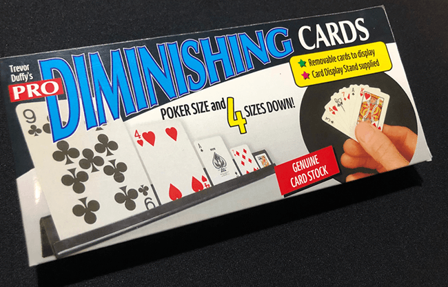 Pro Diminishing cards by Trevor Duffy - Trick