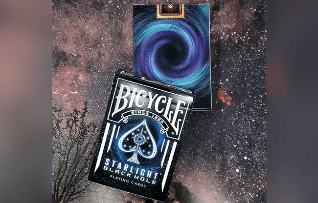 Bicycle Starlight Black Hole (Special Limited Print Run) Playing Cards Collectable Playing Cards