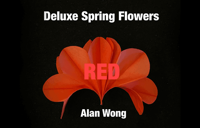 Deluxe Spring Flowers RED by Alan WOng - Trick